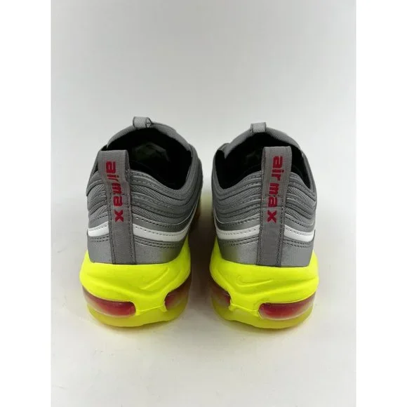 Nike Air Max 97 Silver Volt GS Youth Sneakers Shoes 4Y-7Y Green NO SHOE BOX - Picture 9 of 11